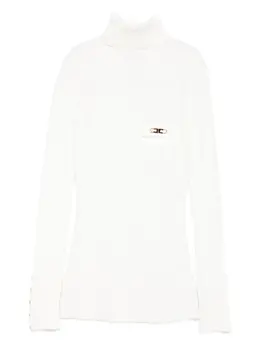 Elisabetta Franchi: Белый свитер 