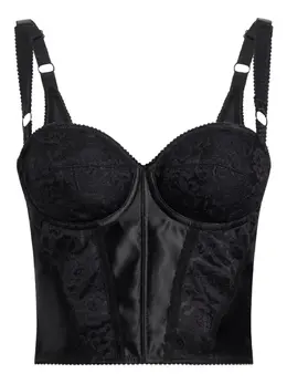 Dolce & Gabbana: Кружевное корсет 