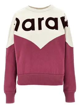 ISABEL MARANT: Бордовый свитшот 