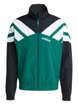 adidas: Зелёная куртка 