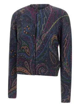 ETRO: Кардиган с принтом 