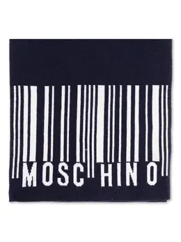 Moschino: Синий шарф 