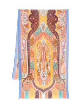 ETRO: Жёлтый шарф 