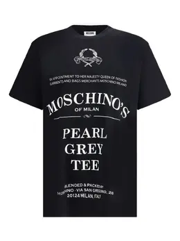 Moschino: Футболка с принтом 