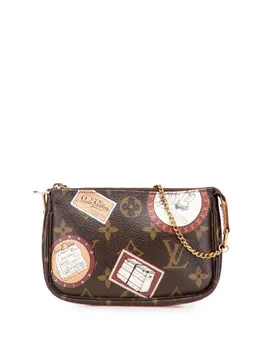 Louis Vuitton Pre-Owned: Коричневая сумка 