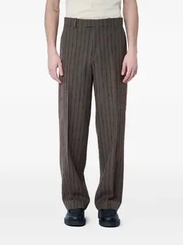 Burberry: Брюки из шерсти 