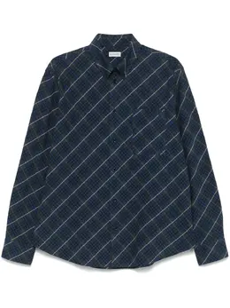 Burberry: Голубая рубашка 