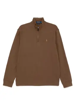 Polo Ralph Lauren: Коричневый свитер 
