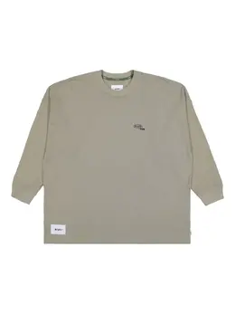 WTAPS: Свитшот с длинным рукавом 