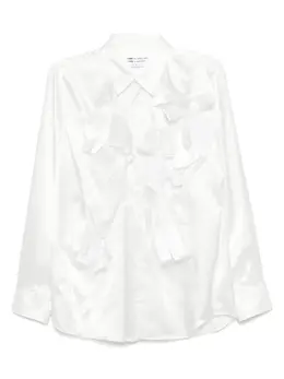 Comme Des Garçons Comme Des Garçons: Блуза с бантом 