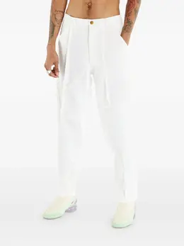 Comme Des Garçons Shirt: Белые брюки 