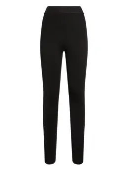 Dolce & Gabbana: Чёрные легинсы 