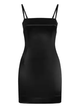 Dolce & Gabbana: Атласное платье 