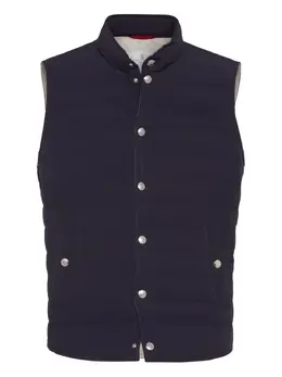 Brunello Cucinelli: Стёганый жилет 
