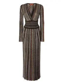 Missoni: Платье в полоску 