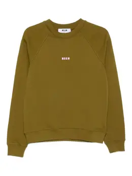 MSGM: Свитшот с рукавом реглан 