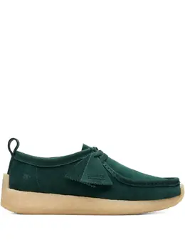 Clarks Originals: Зелёные туфли 