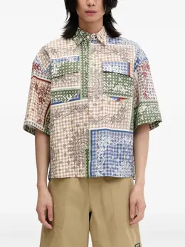 RHUDE: Бежевая рубашка 