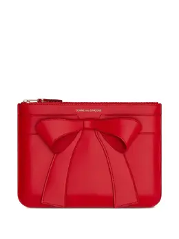 Comme Des Garçons Wallet: Красный кошелёк 