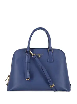 Prada Pre-Owned: Голубая сумка 