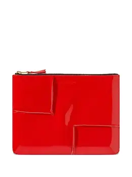 Comme Des Garçons Wallet: Красный кошелёк 