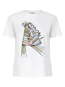 Missoni: Футболка с принтом 
