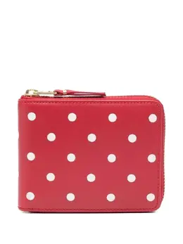 Comme Des Garçons Wallet: Кошелёк в горошек 