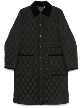 Burberry: Стёганый пуховик 