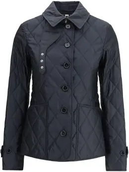 Burberry: Голубая куртка 