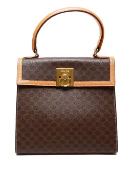 Céline Pre-Owned: Коричневая сумка-шоппер 