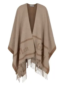 Max Mara: Жаккардовый плащ 