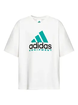 adidas: Футболка с принтом 