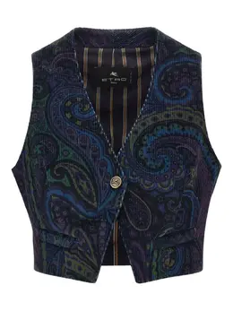 ETRO: Жилет с принтом 