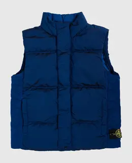 Stone Island: Синий жилет 