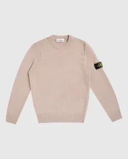 Stone Island: Бежеві светри 