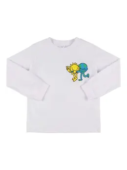 STELLA MCCARTNEY KIDS: Хлопковая футболка 