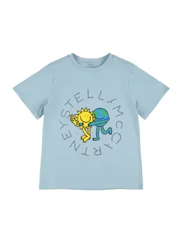 STELLA MCCARTNEY KIDS: Хлопковая футболка 