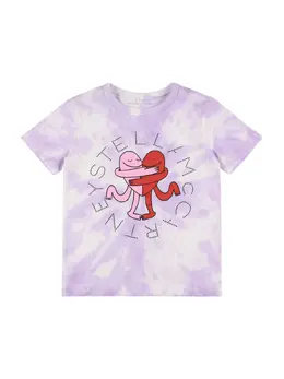 STELLA MCCARTNEY KIDS: Хлопковая футболка 
