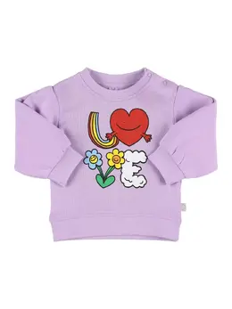 STELLA MCCARTNEY KIDS: Хлопковый свитшот 