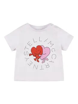 STELLA MCCARTNEY KIDS: Хлопковая футболка 
