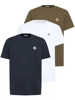 MONCLER: Хлопковая футболка 