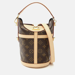 Louis Vuitton: Коричневая сумка 