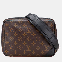 Louis Vuitton: Коричневая сумка 