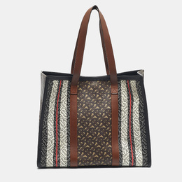Burberry: Сумка-шоппер  TB