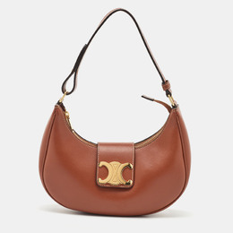 Celine: Коричневая сумка 
