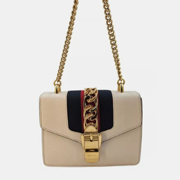 Gucci: Зелёная сумка  Sylvie