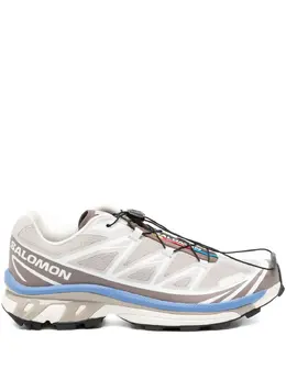 Salomon: Серебристые кроссовки 
