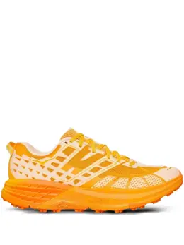 HOKA: Оранжевые кроссовки 