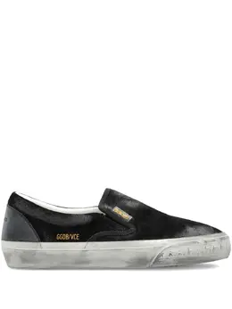Golden Goose: Чёрные мокасины 