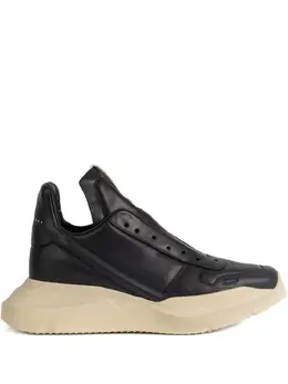 Rick Owens: Чёрные мокасины  Geth Runner